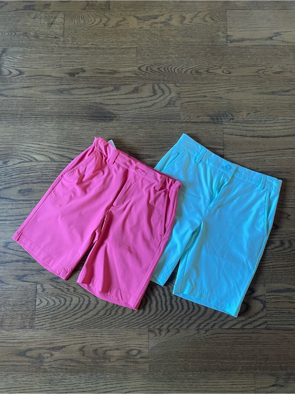 Vineyard Vines - Nantucket Red & Aqua Boy’s Performance Shorts Bundle - Size 12